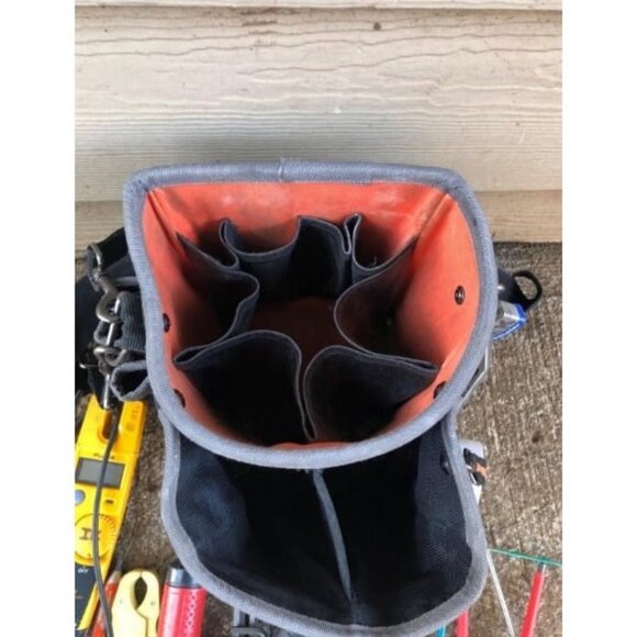Tool Bag with Shoulder Strap Has 14 Pockets for Tool Storage - Picture 3 of 3